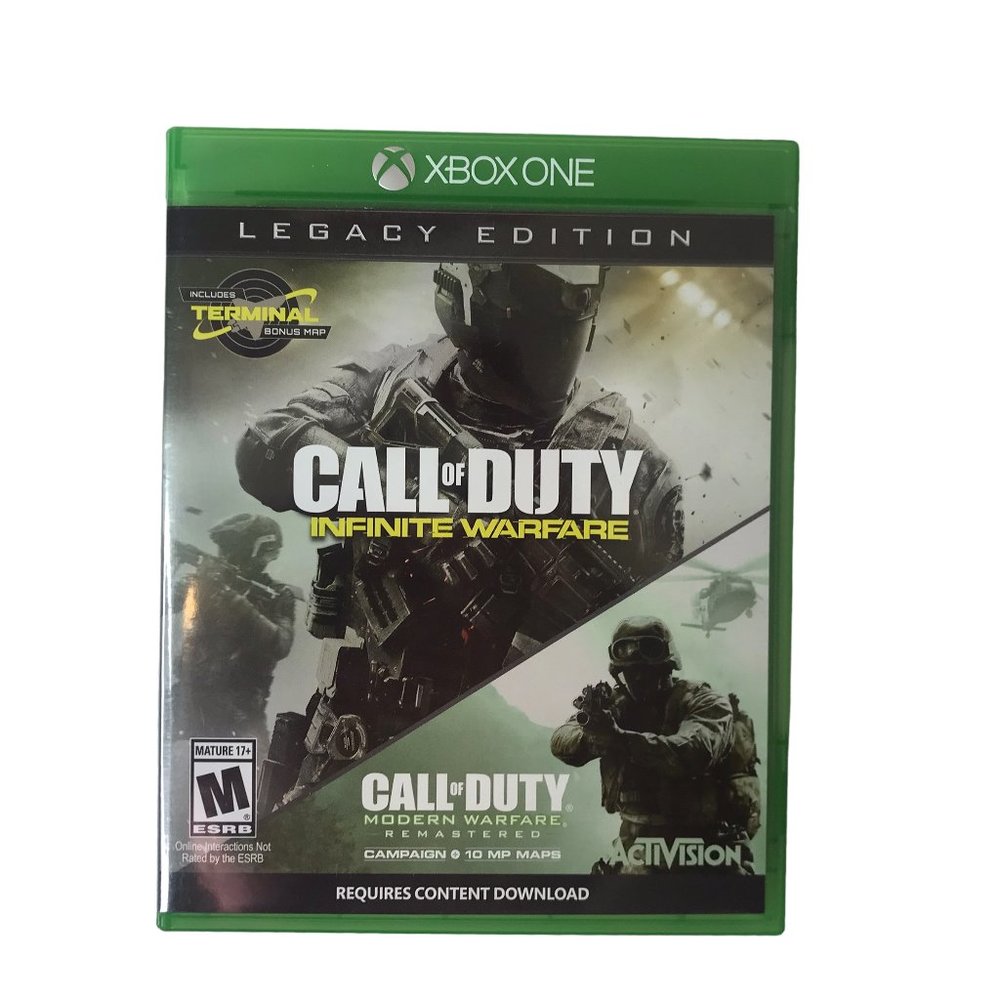 Call of Duty: Infinite Warfare Legacy Edition Microsoft Xbox One, 2016 Excellent
